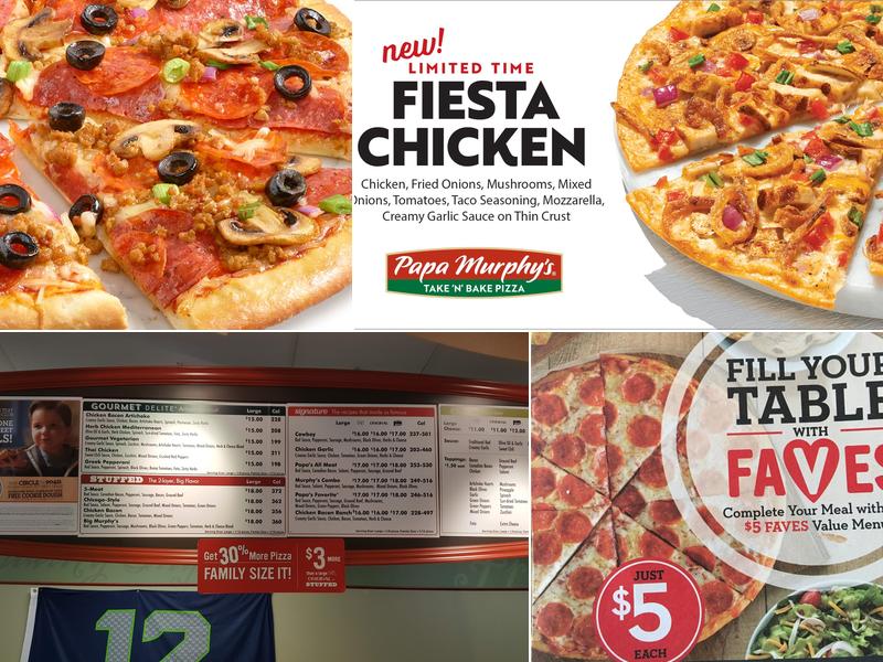 Papa Murphy's | Take 'N' Bake Pizza Menu