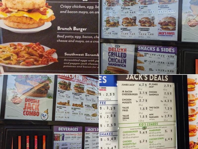 Jack In The Box Menu