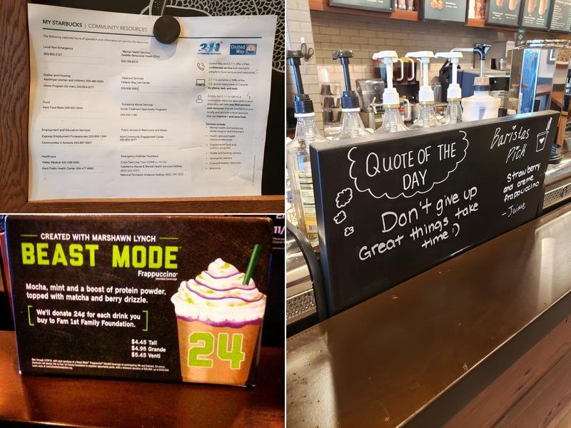 Starbucks Menu