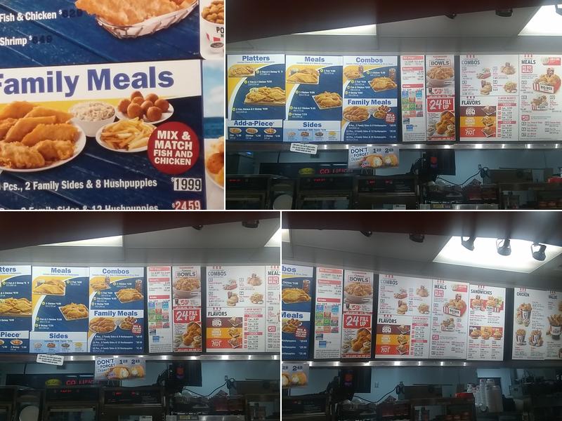 KFC Menu