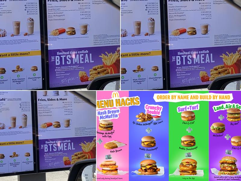 McDonald's Menu