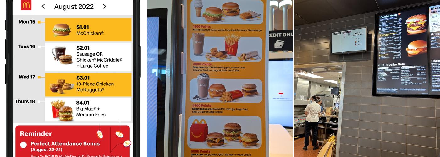 McDonald's Menu