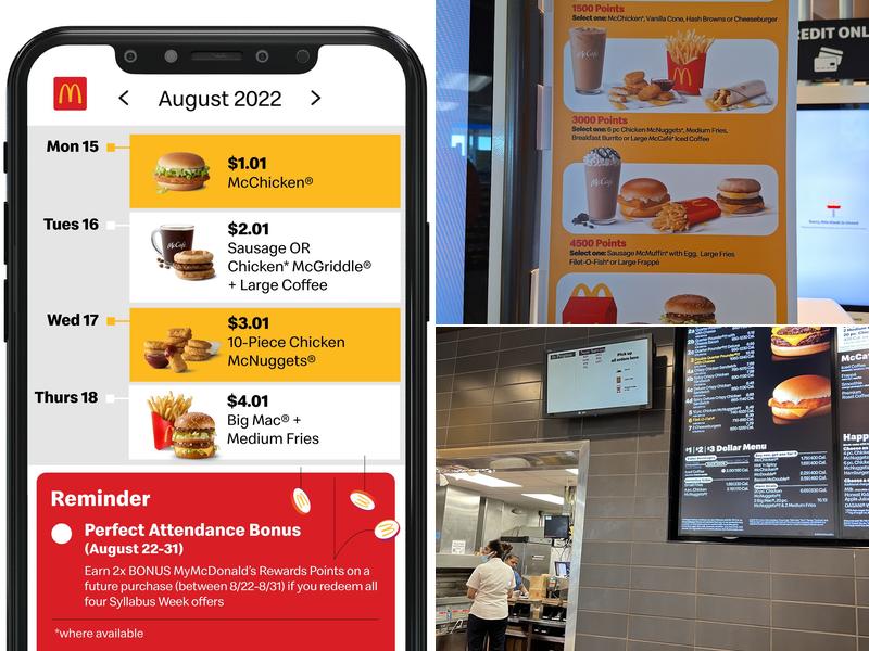 McDonald's Menu