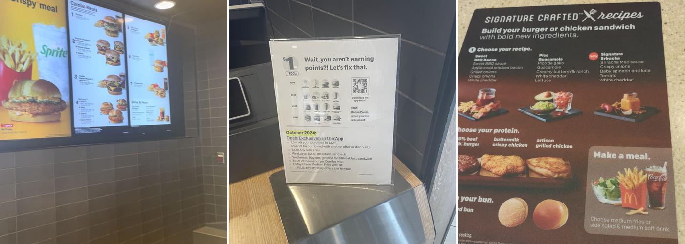 McDonald's Menu