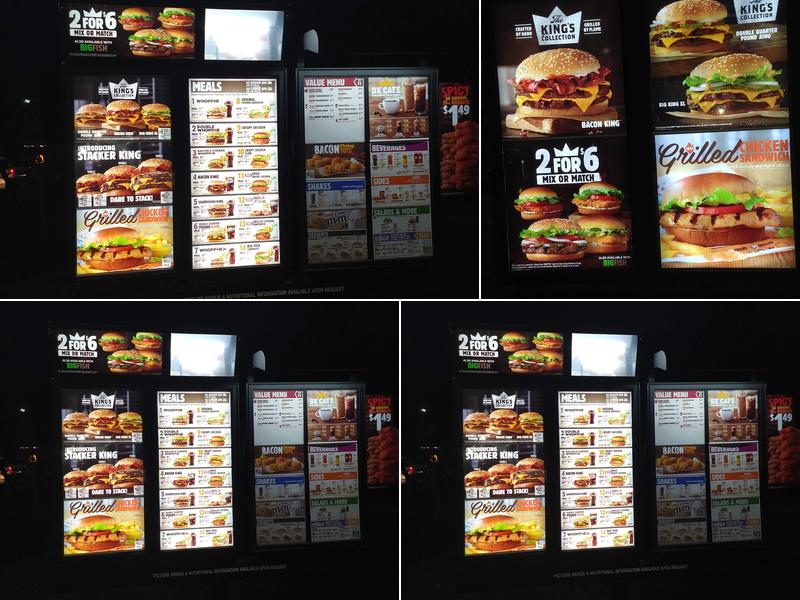 Burger King Menu