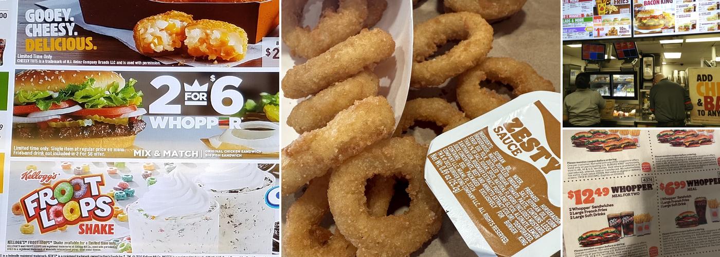Burger King Menu