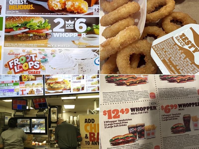 Burger King Menu