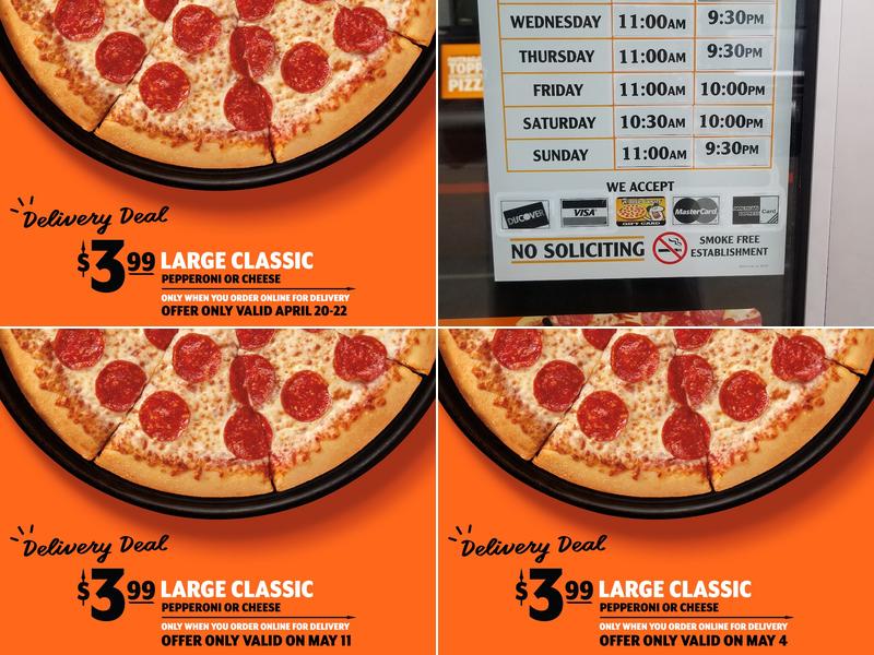 Little Caesars Pizza Menu