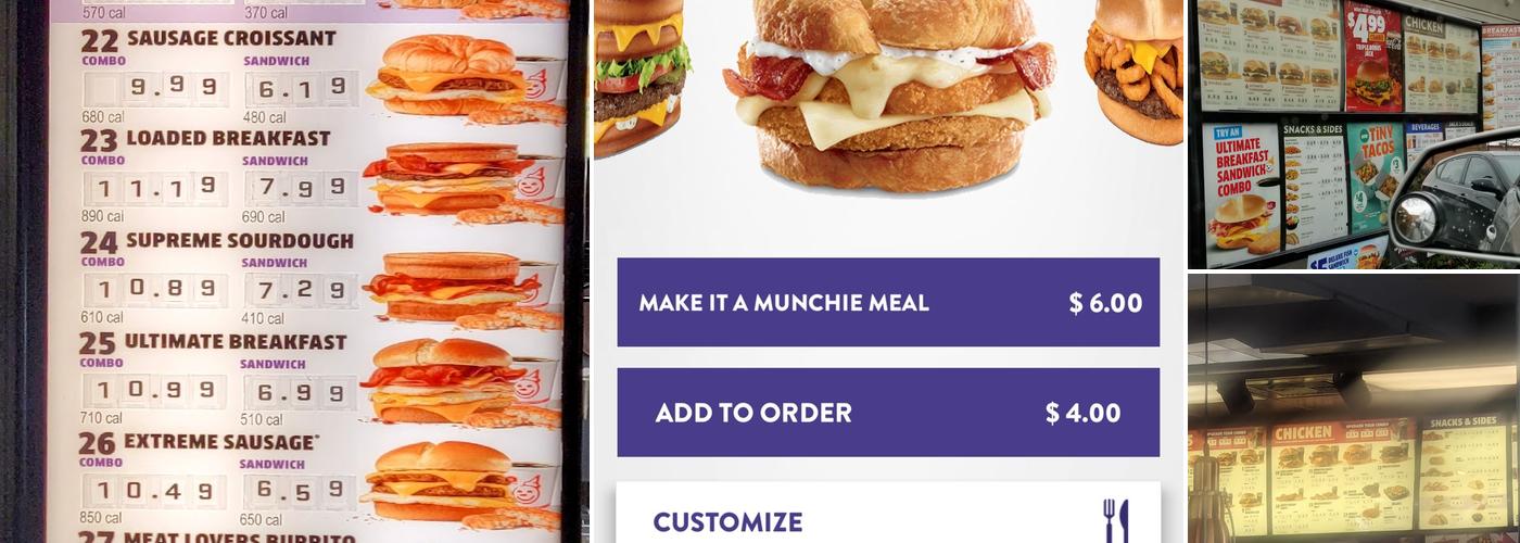 Jack In The Box Menu
