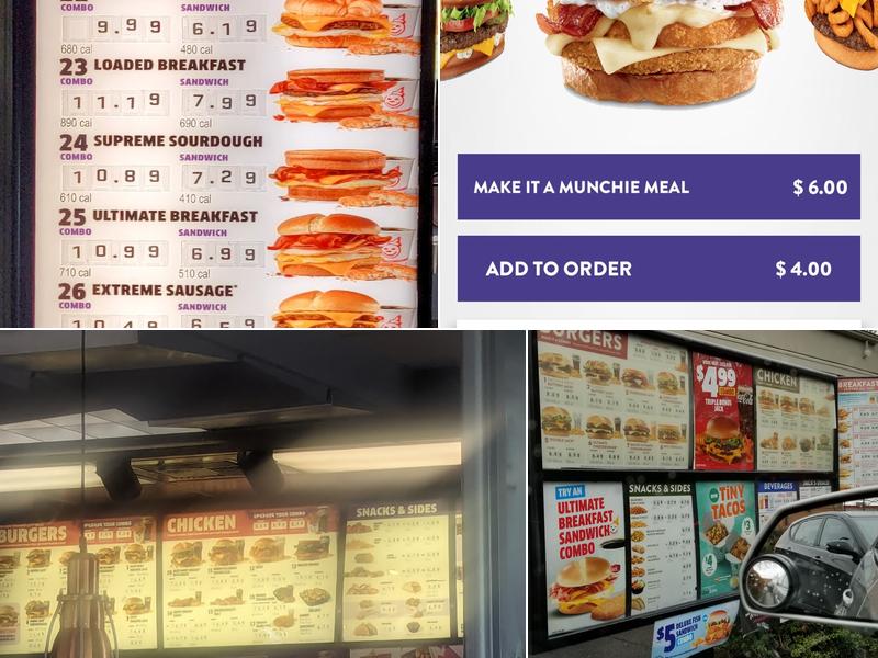 Jack In The Box Menu
