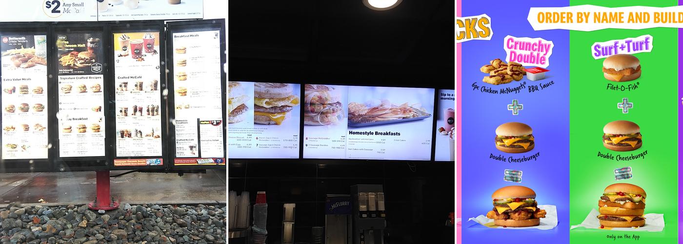 McDonald's Menu