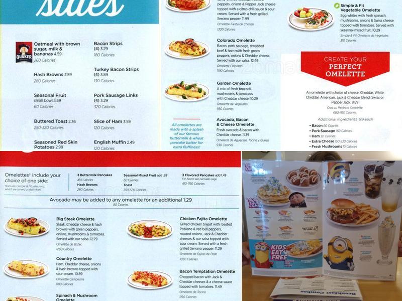 IHOP Menu