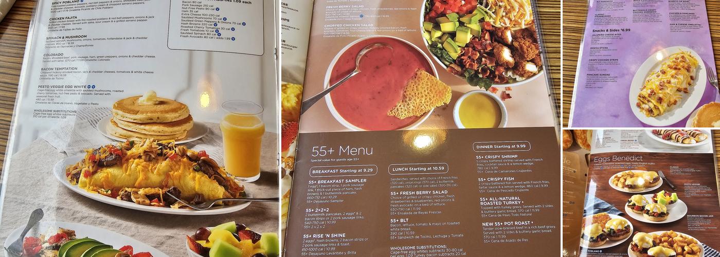 IHOP Menu