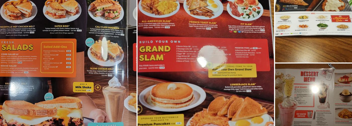 Denny's Menu