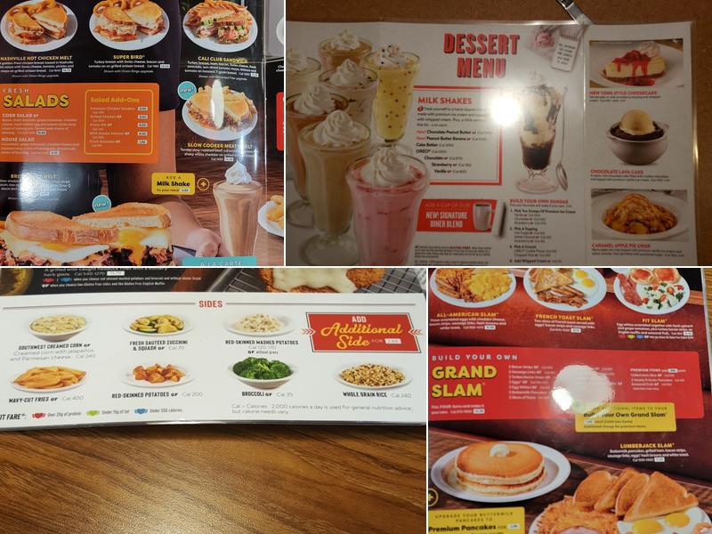 Denny's Menu