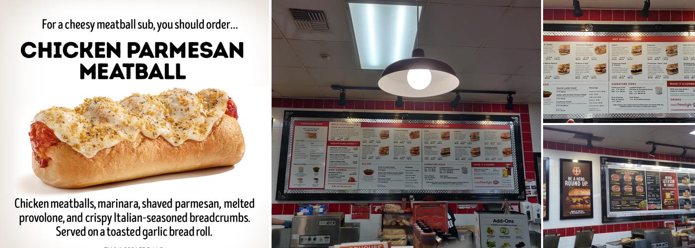 Firehouse Subs Everett Mall Way Menu