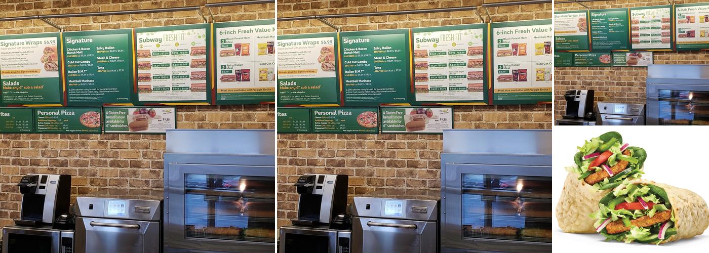 Subway Menu