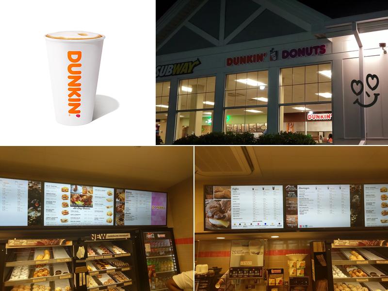 Dunkin' Menu
