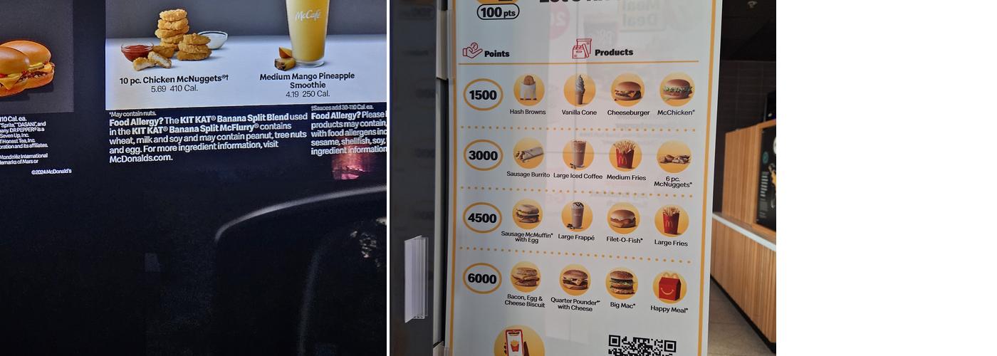 McDonald's Menu