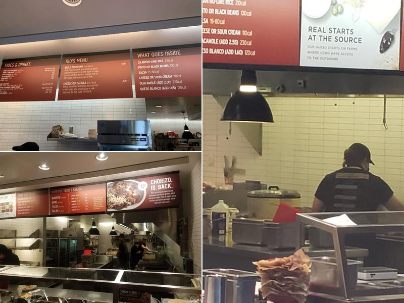 Chipotle Mexican Grill Menu