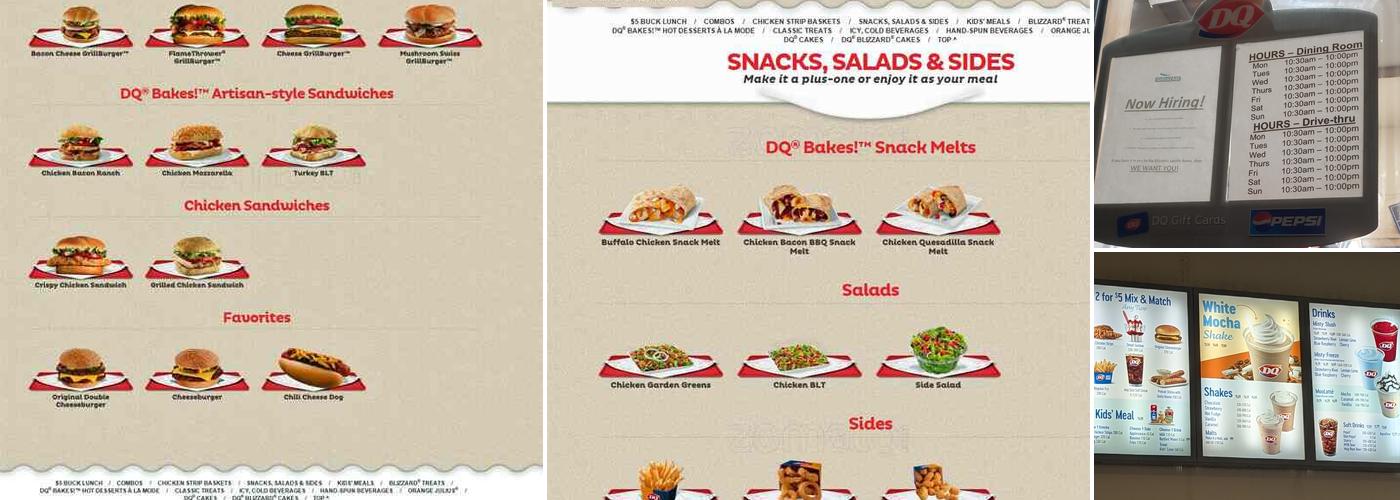 Dairy Queen Grill & Chill Menu