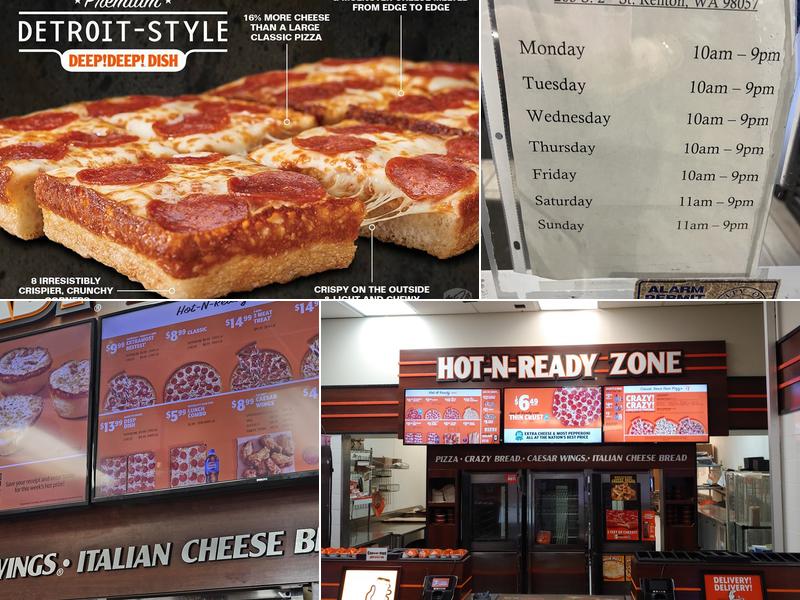 Little Caesars Pizza Menu
