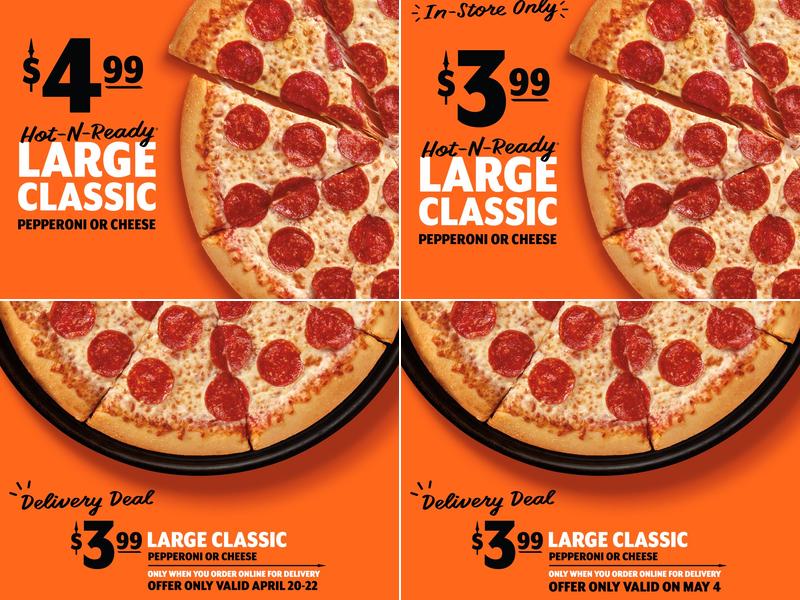Little Caesars Pizza Menu