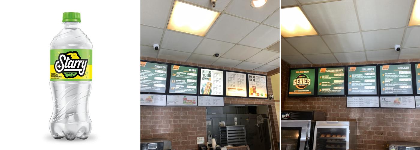 Subway Menu