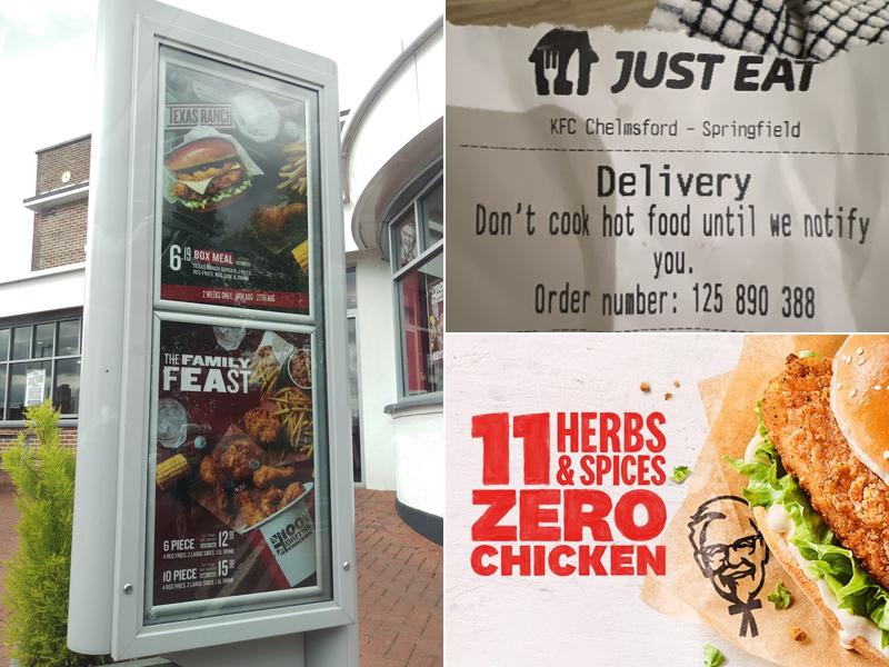 KFC Menu