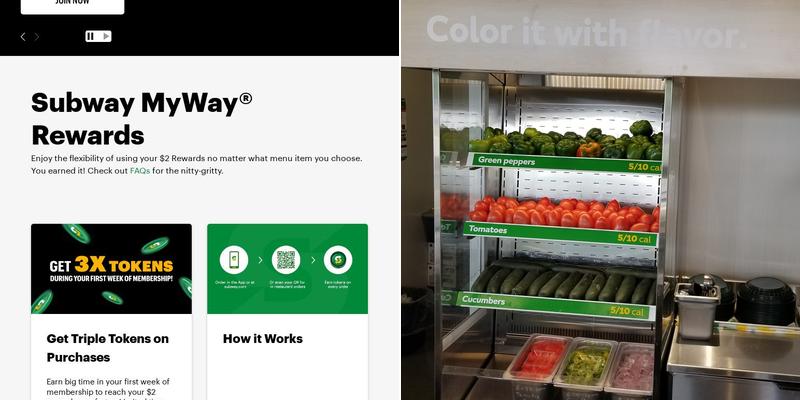 Subway Menu