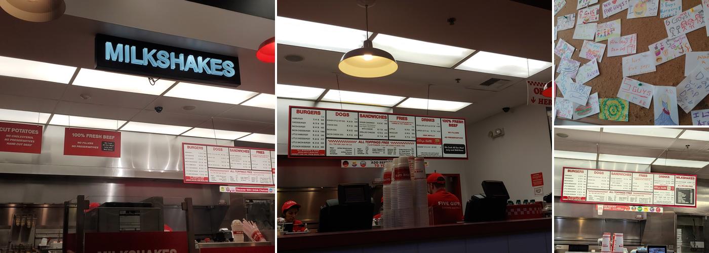 Five Guys Menu