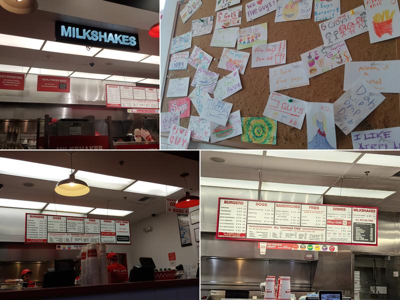 Five Guys Menu