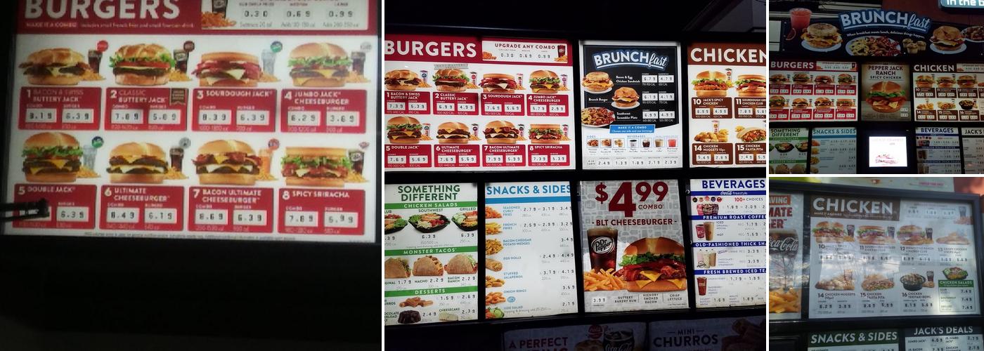 Jack In The Box Menu