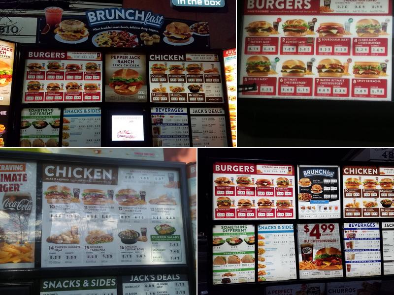 Jack In The Box Menu