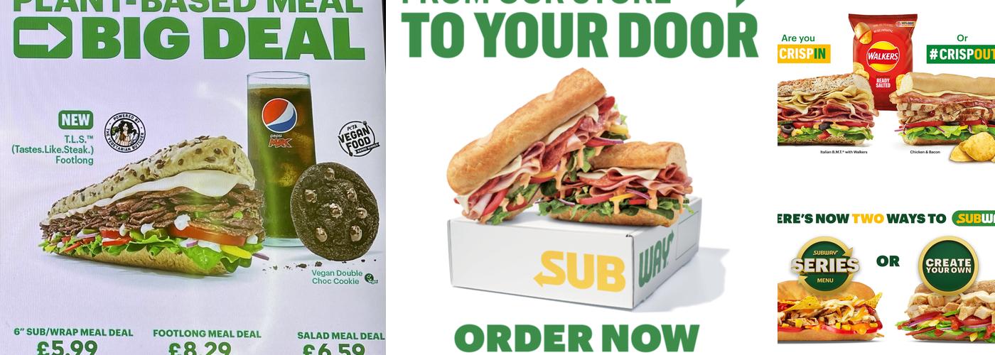 Subway Menu