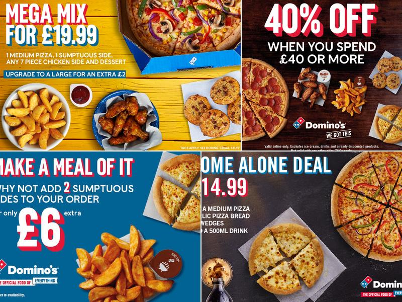 Domino's Pizza - Chelmsford - South Menu