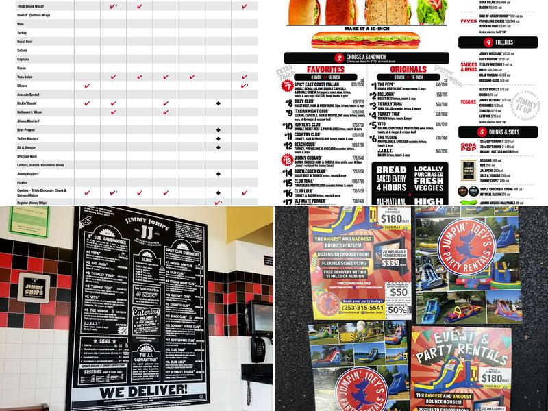 Jimmy John's Menu