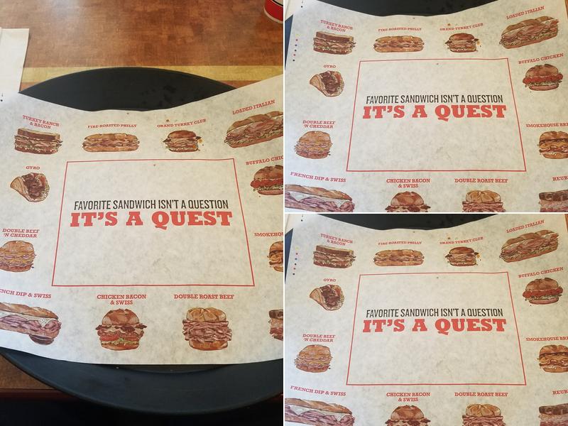 Arby's Menu