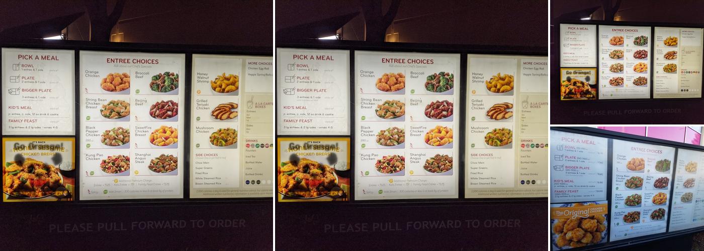 Panda Express Menu