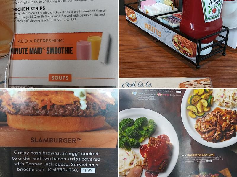 Denny's Restaurant Menu
