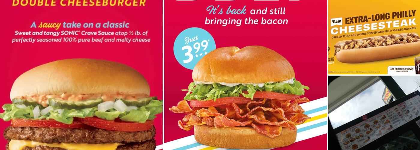 Sonic Drive-In Menu