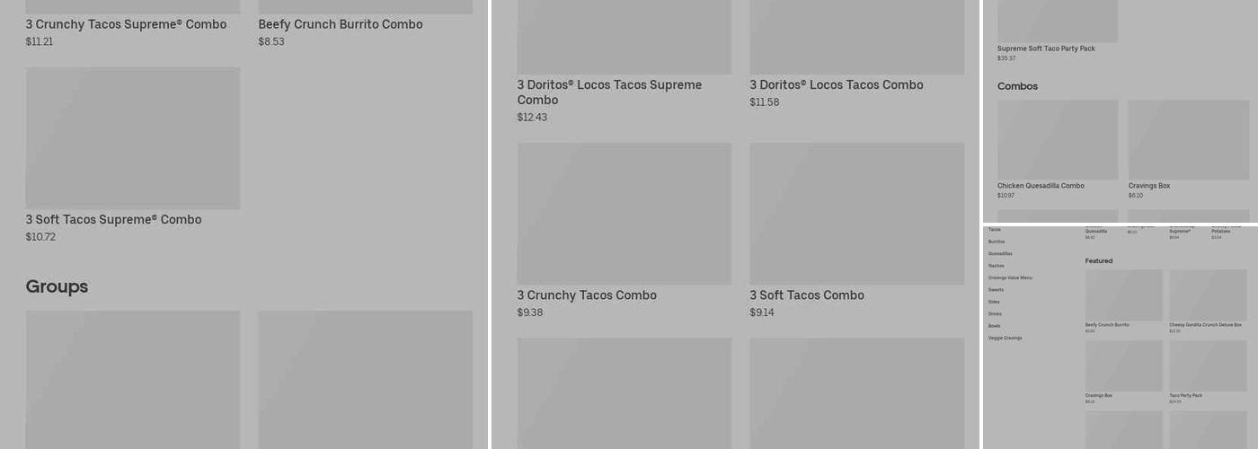 Taco Bell Menu