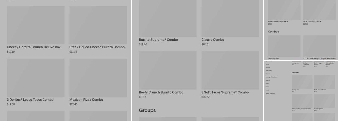 Taco Bell Menu