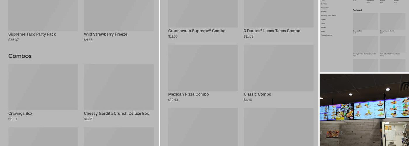 Taco Bell Menu