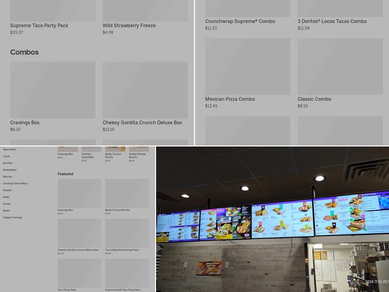 Taco Bell Menu