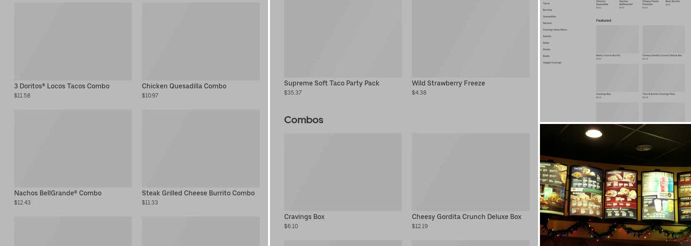 Taco Bell Menu