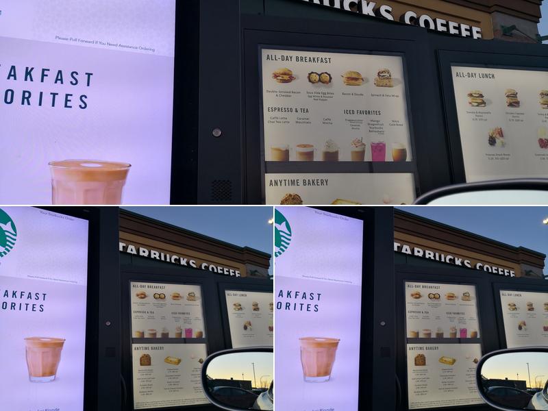 Starbucks Menu