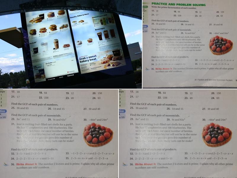 McDonald's Menu