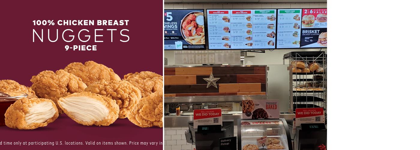 Arby's Menu