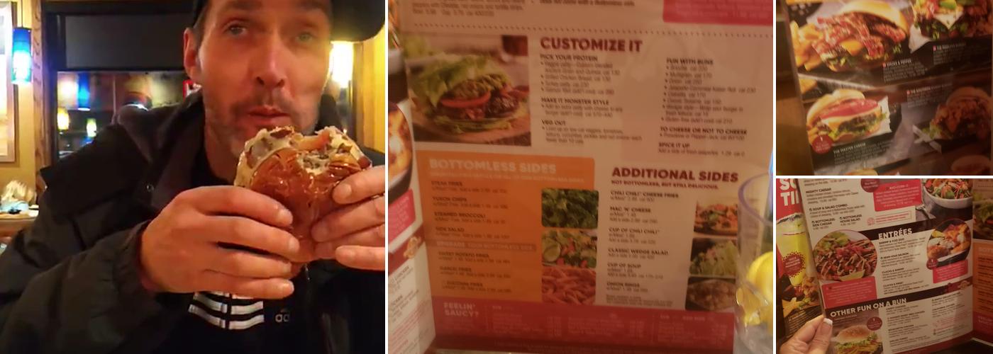 Red Robin Gourmet Burgers and Brews Menu